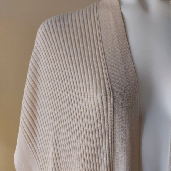 Eileen Fisher Long Sleek Tencel Ribbed Kimono Cardigan - Picture 5 of 9